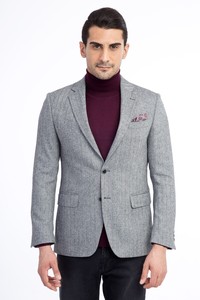 Erkek Giyim - Balıksırtı Ceket