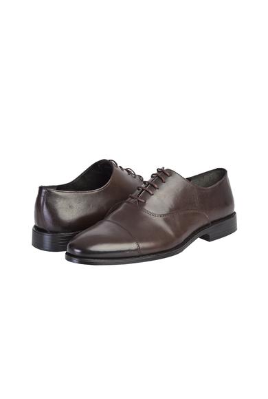 Erkek Giyim - ORTA KAHVE 44 Beden Klasik Bağcıklı Ayakkabı