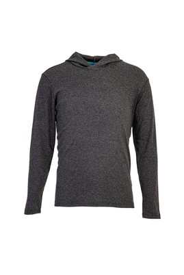 Erkek Giyim - ANTRASİT XL Beden Kapüşonlu Slim Fit Sweatshirt