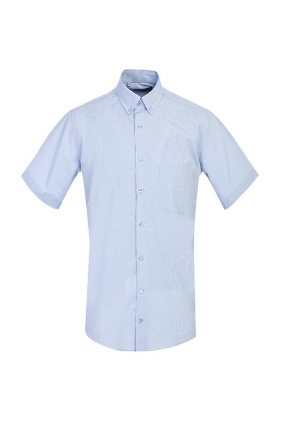Erkek Giyim - Regular Fit Kısa Kol Desenli Gömlek