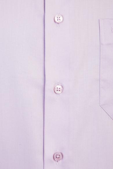 Erkek Giyim - LİLA XL Beden Uzun Kol Non Iron Klasik Gömlek