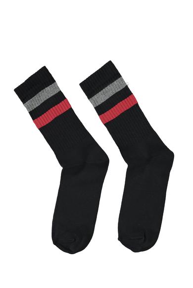 Erkek Giyim - SİYAH 40-44 Beden Spor Çorap