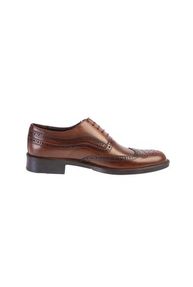 Erkek Giyim - AÇIK KAHVE 42 Beden Klasik Bağcıklı Ayakkabı