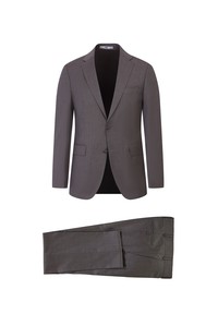 Erkek Giyim - Slim Fit Yünlü Takım Elbise