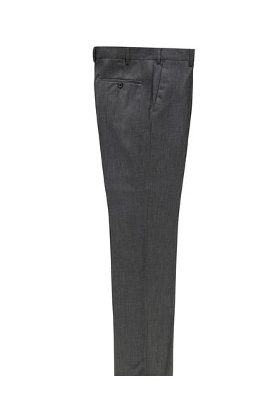 Erkek Giyim - ORTA GRİ 48 Beden Slim Fit Klasik Pantolon