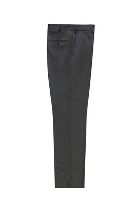 Erkek Giyim - ORTA GRİ 50 Beden Yünlü Klasik Pantolon