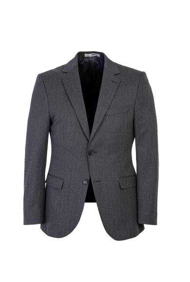 Erkek Giyim - ORTA GRİ 52 Beden Klasik Takım Elbise