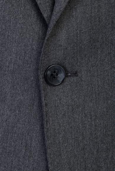 Erkek Giyim - ORTA GRİ 52 Beden Klasik Takım Elbise
