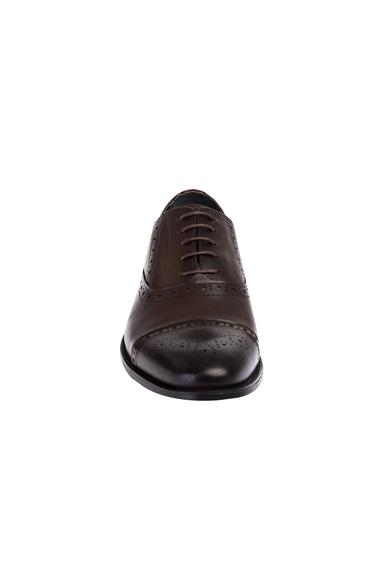 Erkek Giyim - KOYU KAHVE 41 Beden Bağcıklı Klasik Ayakkabı