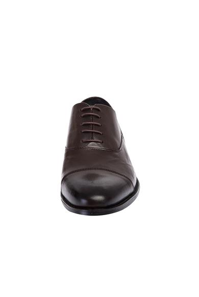 Erkek Giyim - KOYU KAHVE 41 Beden Bağcıklı Klasik Ayakkabı
