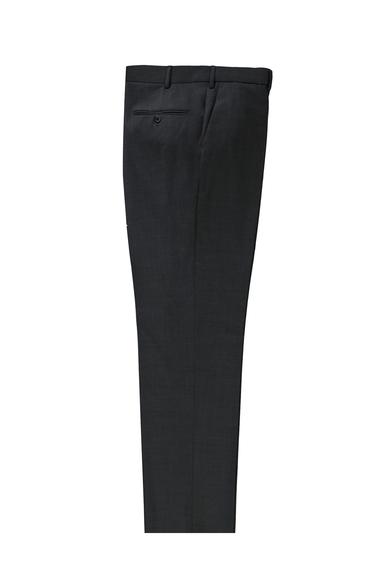 Erkek Giyim - KOYU FÜME 68 Beden Yünlü Klasik Pantolon