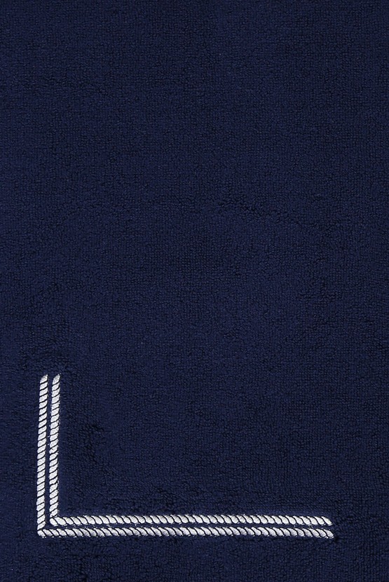 Erkek Giyim - Marine Nakışlı Ayak Havlusu / Paspas (50x80)