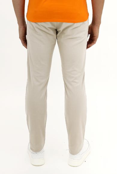 Erkek Giyim - AÇIK BEJ 48 Beden Slim Fit Spor Pantolon