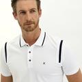  Polo Yaka Slim Fit Desenli Tişört