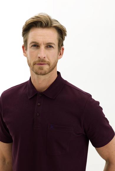 Erkek Giyim - MÜRDÜM 3X Beden Polo Yaka Regular Fit Nakışlı Tişört