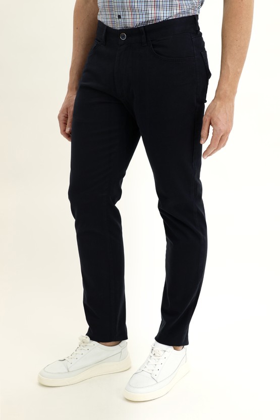 Erkek Giyim - Regular Fit Kanvas / Chino Pantolon