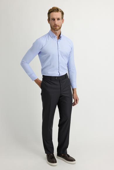Erkek Giyim - ORTA ANTRASİT 54 Beden Klasik Pantolon