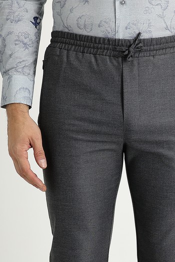 Slim Fit Beli Lastikli İpli Spor Pantolon