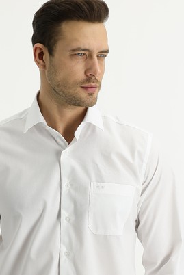 Erkek Giyim - BEYAZ L Beden Uzun Kol Klasik Gömlek