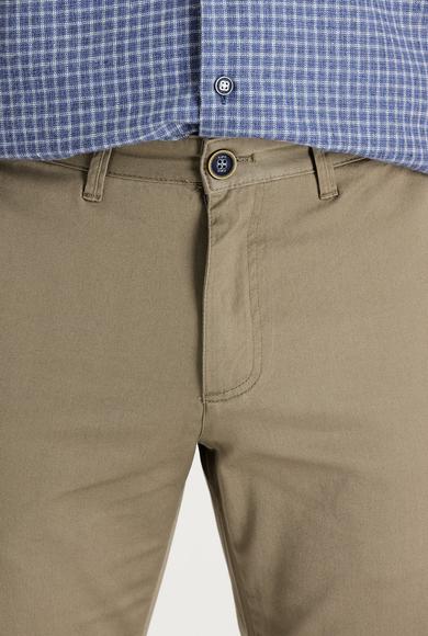 Erkek Giyim - AÇIK KAHVE 48 Beden Slim Fit Spor Pantolon