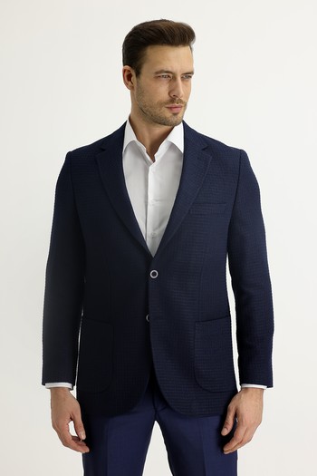 Erkek Giyim - Desenli Ceket