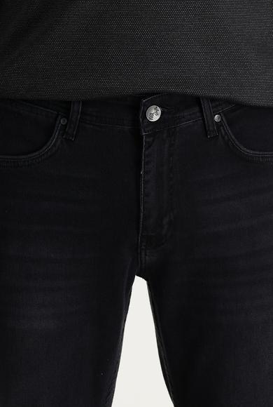 Erkek Giyim - SİYAH 52 Beden Denim Pantolon