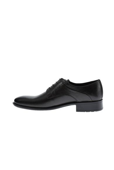 Erkek Giyim - ORTA KAHVE 41 Beden Bağcıklı Klasik Deri Ayakkabı