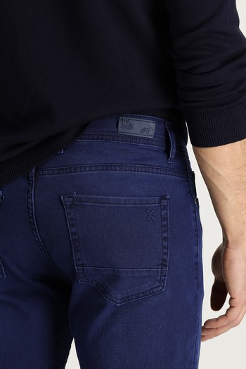 Erkek Giyim - Slim Fit Denim Pantolon