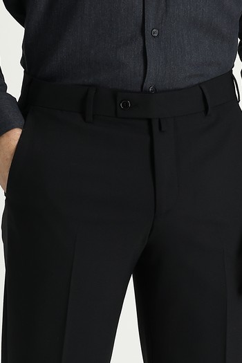 Erkek Giyim - Slim Fit Klasik Yünlü Pantolon