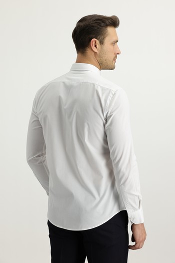 Erkek Giyim - Uzun Kol Slim Fit Gömlek