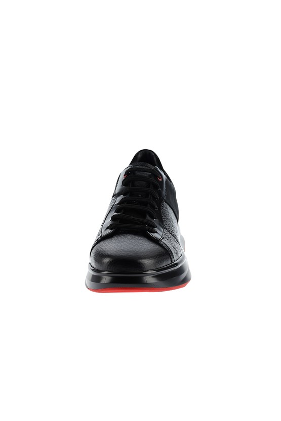 Erkek Giyim - Sneaker Deri Ayakkabı