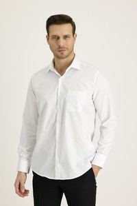 Erkek Giyim - Uzun Kol Non Iron Klasik Gömlek