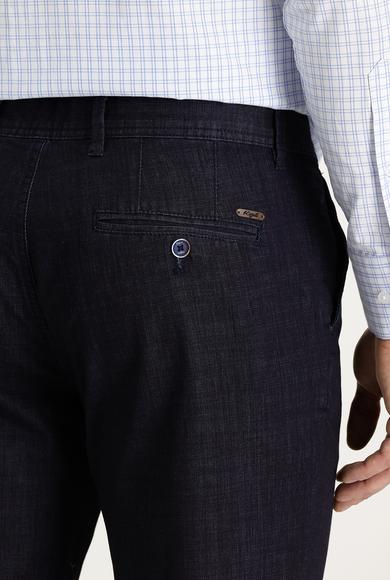 Erkek Giyim - HAVACI MAVİ 50 Beden Denim Look Pantolon