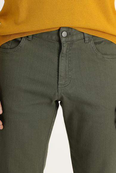 Erkek Giyim - AÇIK HAKİ 56 Beden Regular Fit Spor Pantolon