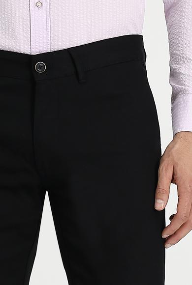Erkek Giyim - SİYAH 46 Beden Slim Fit Spor Pantolon