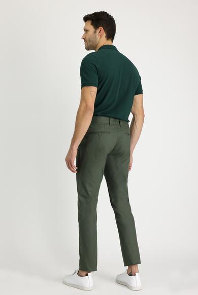 Erkek Giyim - YAG YESILI-OLIVE 52 Beden Regular Fit Spor Pantolon