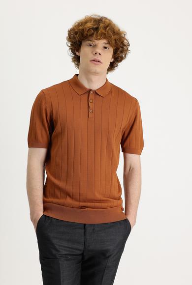 Erkek Giyim - TARÇIN XL Beden Polo Yaka Slim Fit Tişört