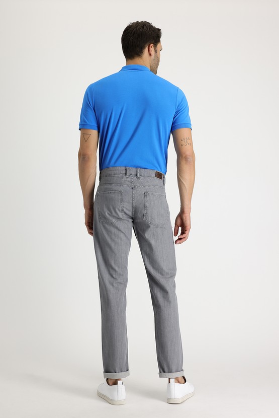 Erkek Giyim - Regular Fit Denim Pantolon