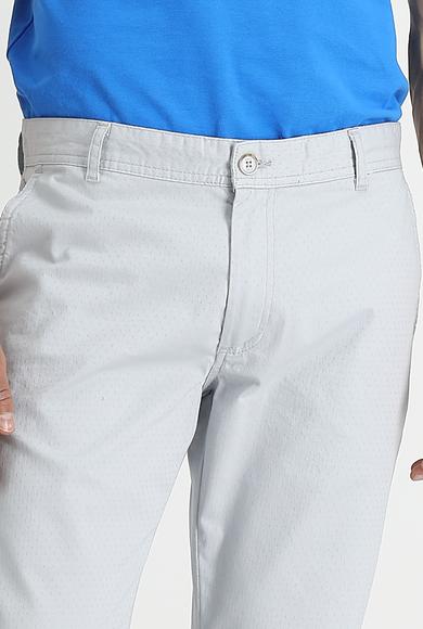 Erkek Giyim - GÜMÜŞ 60 Beden Desenli Spor Pantolon