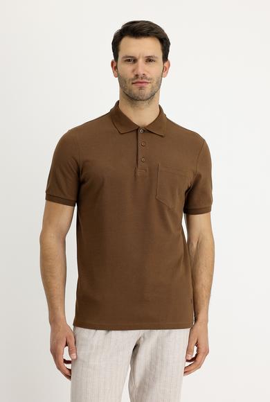 Erkek Giyim - TABA XL Beden Polo Yaka Regular Fit Tişört