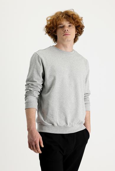 H&M sweatshirt Gray S discount 91% MEN FASHION Jumpers & Sweatshirts Basic 