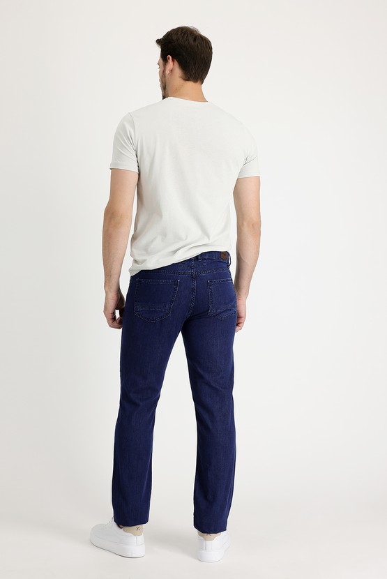 Erkek Giyim - Regular Fit Denim Pantolon