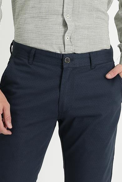 Erkek Giyim - ORTA ANTRASİT 54 Beden Regular Fit Desenli Spor Pantolon