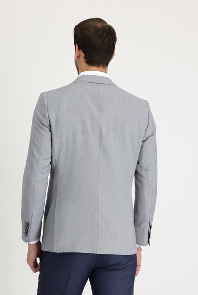 Erkek Giyim - AÇIK GRİ 46 Beden Blazer Ceket