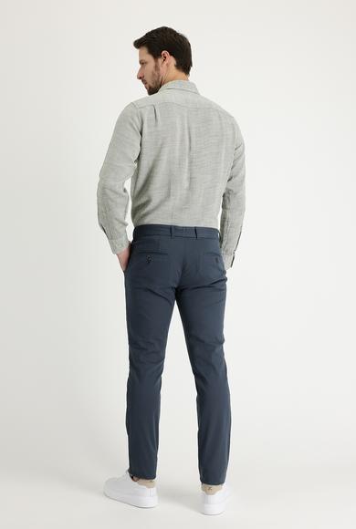 Erkek Giyim - ORTA ANTRASİT 52 Beden Slim Fit Spor Pantolon