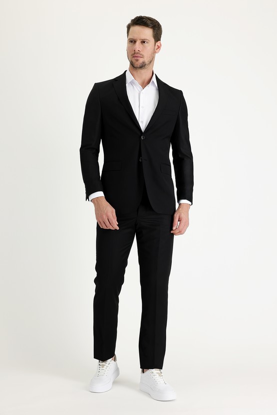 Erkek Giyim - Slim Fit Klasik Takım Elbise