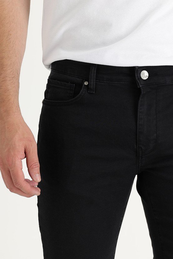Erkek Giyim - Süper Slim Fit Denim Pantolon