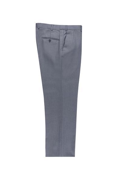 Erkek Giyim - ORTA GRİ 60 Beden Klasik Desenli Pantolon