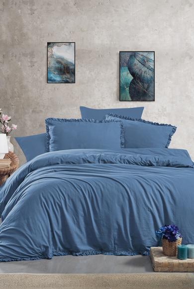 Erkek Giyim -   Beden Yatak Odası Fırfırlı Ev Tekstili Seti