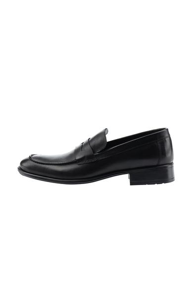 Erkek Giyim - SİYAH 42 Beden Klasik Deri Ayakkabı